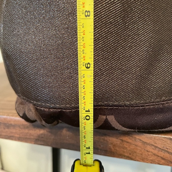 Coach Brown Diaper Bag Overnight Bag - Picture 13 of 14